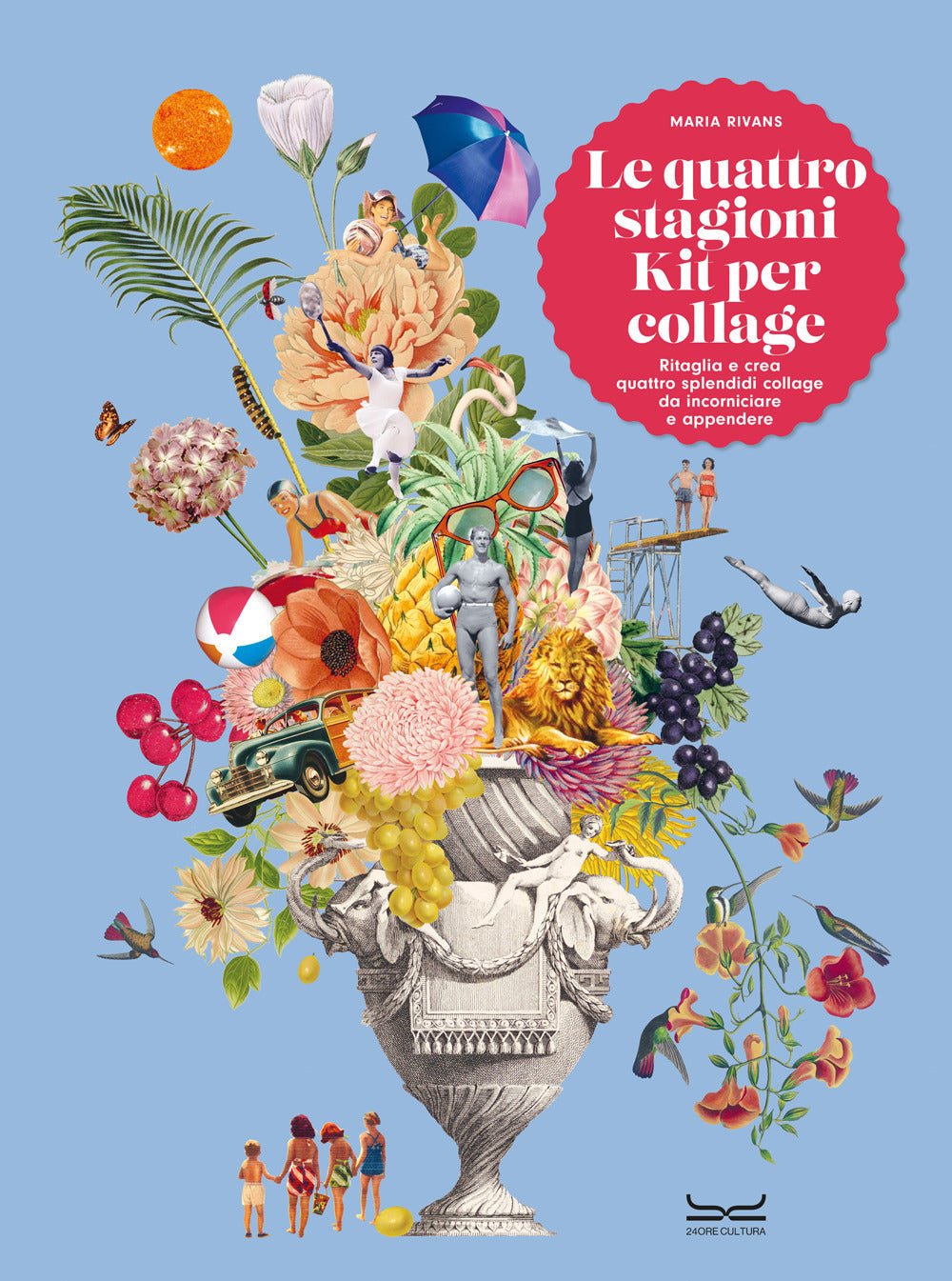 Le quattro stagioni. Kit per collage