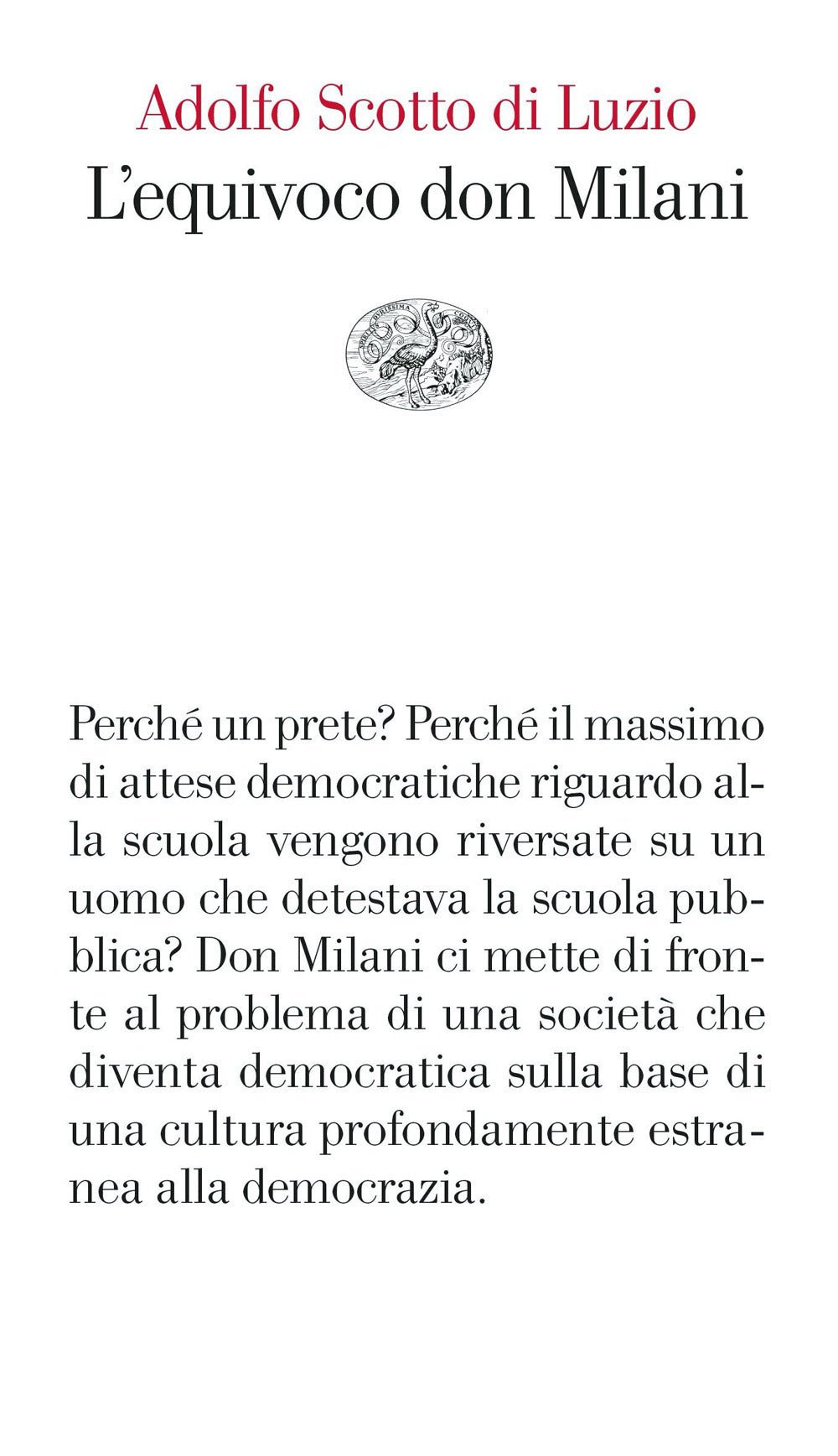 L'equivoco don Milani